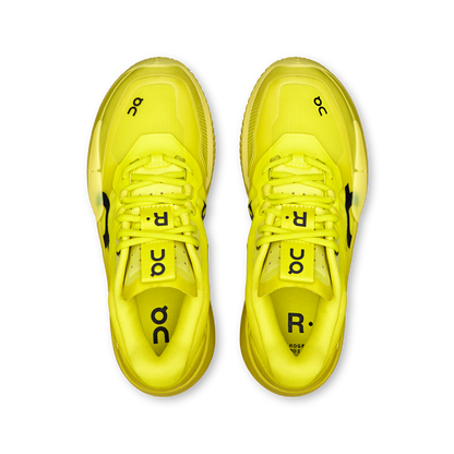 on running the roger pro 2 clay lime limelight (women's)