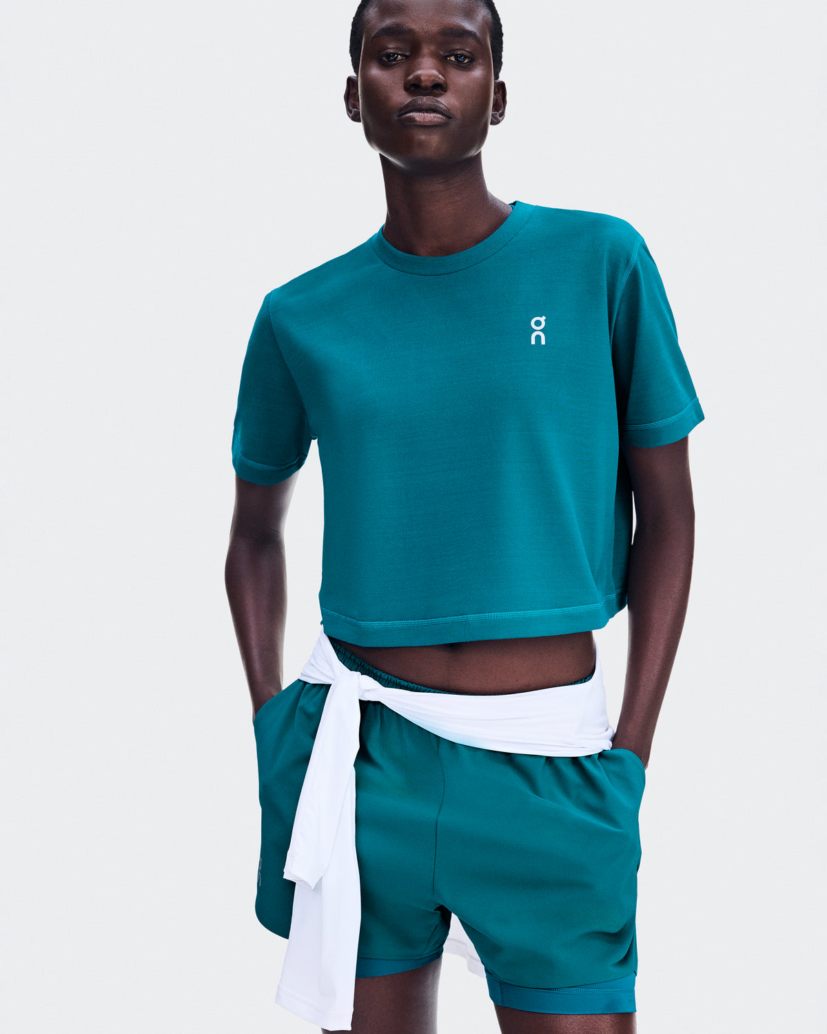 On Train-T Crop Abyss (Women'S)