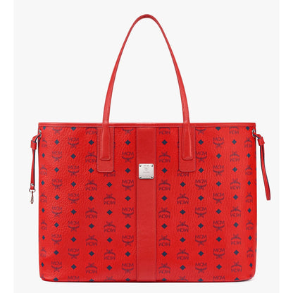 MCM Reversible Liz Shopper In Visetos
