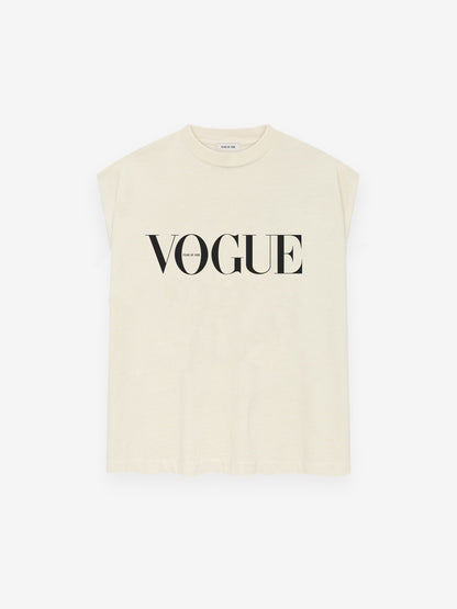 Essentials Vogue Fear Of God Muscle Tee Cream