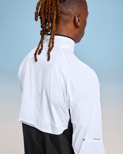 On Weather Jacket White | Black
