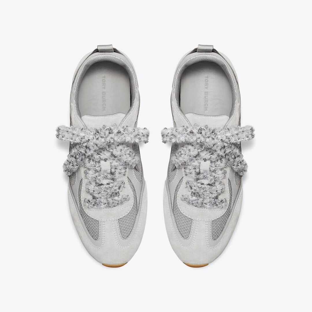 Tory Burch Field Sneaker LOUTRE GRAY