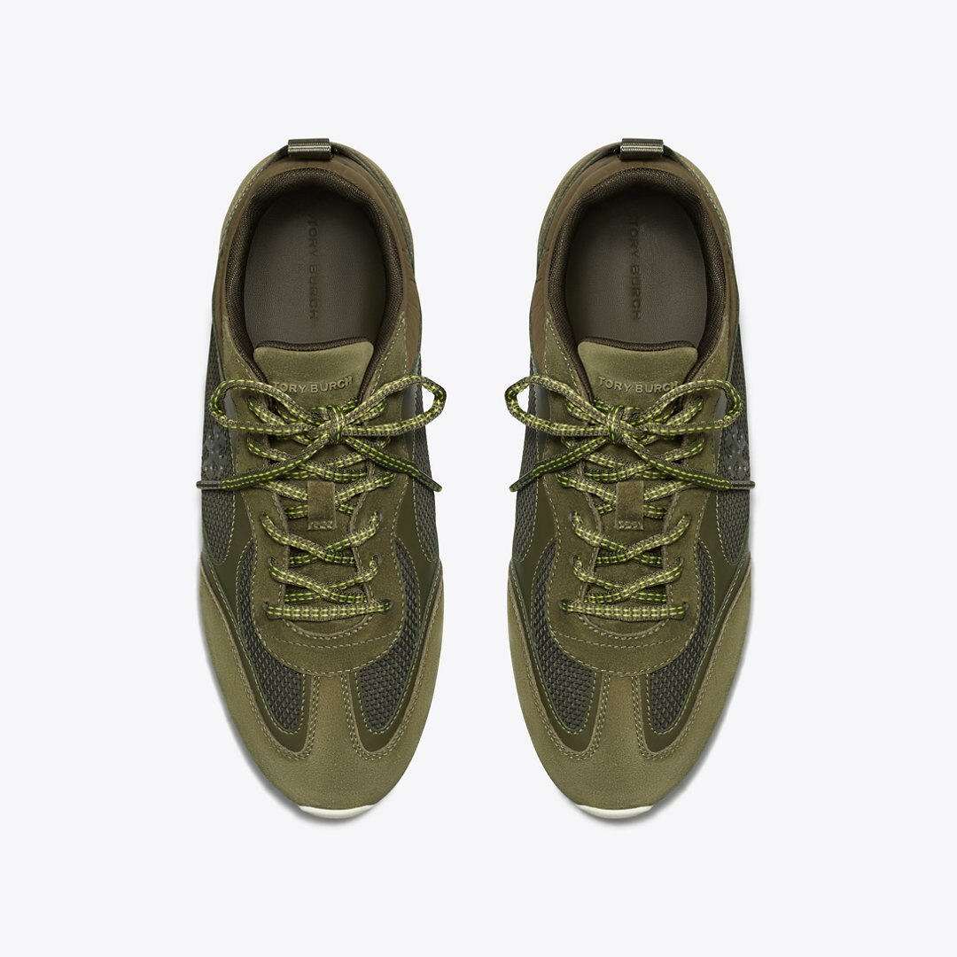 Tory Burch Field Sneaker DARK OLIVE