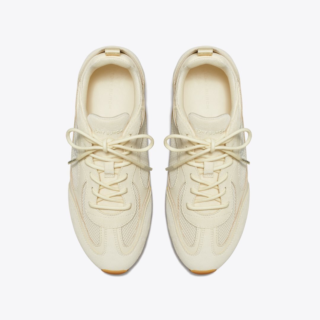 Tory Burch Field Sneaker LIGHT CREAM