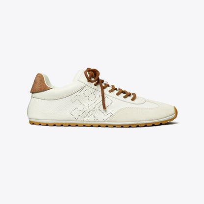 Tory Burch Field Sneaker BLANC / WHITE MOCHA / GINGERBREAD BROWN