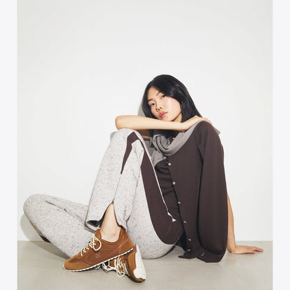 Tory Burch Field Sneaker COGNAC BROWN