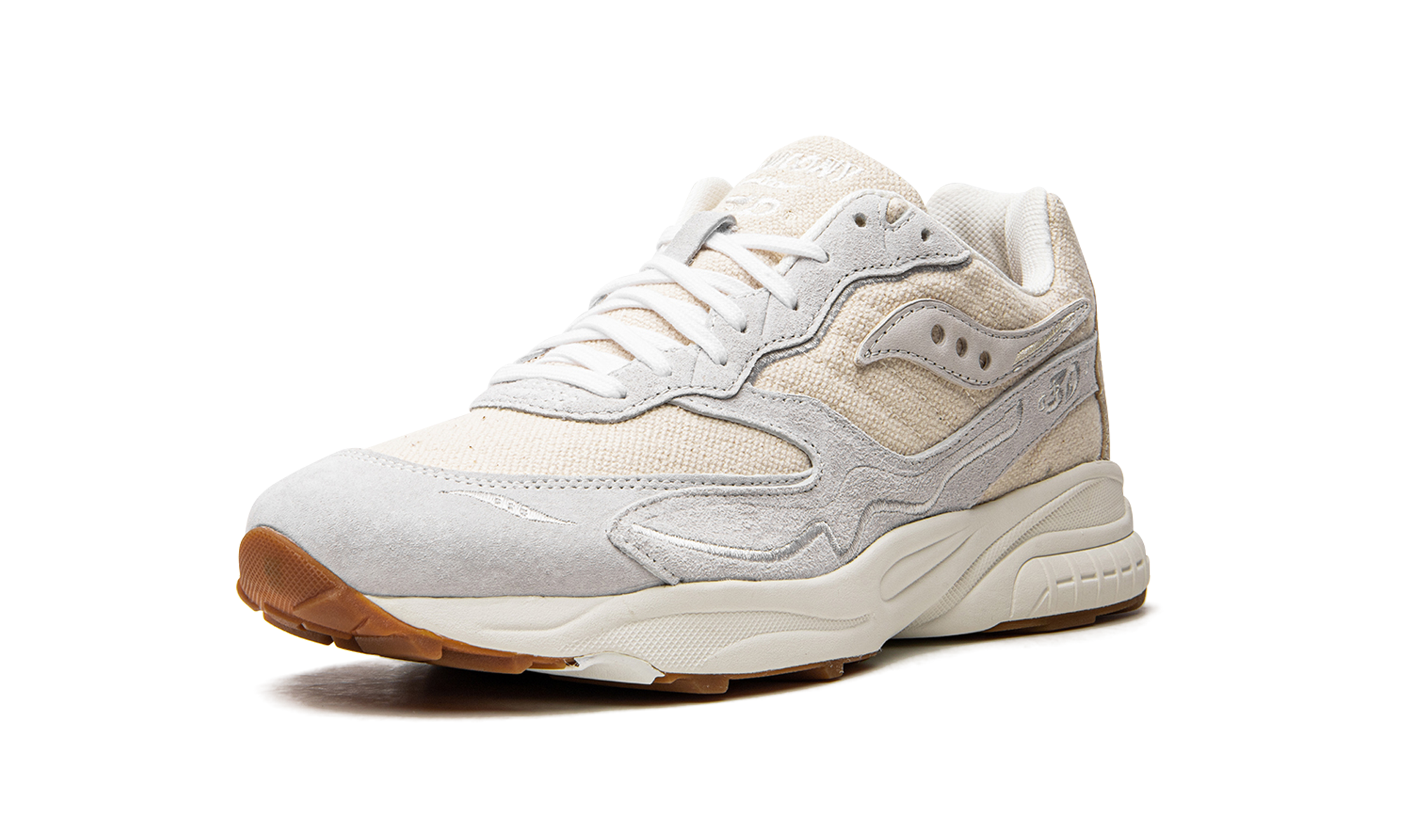 Saucony 3D Grid Hurricane Blank Canvas Undyed