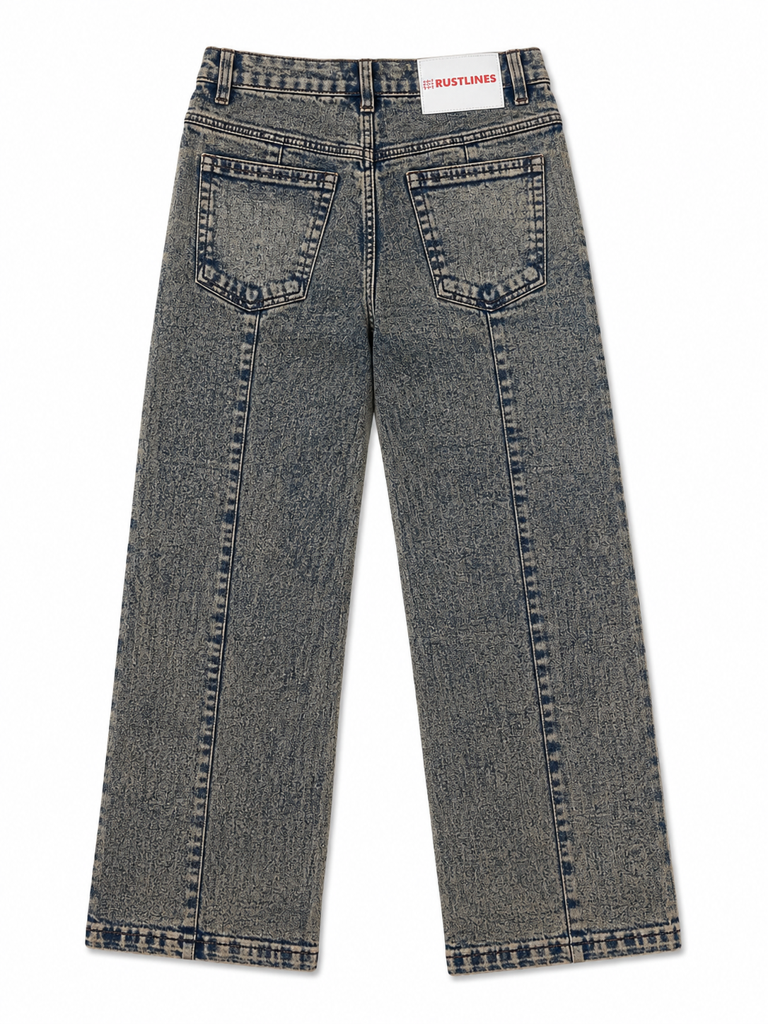 DECADE OLD VINTAGE PLEATED DENIM MEN'S JEANS