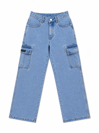 ICED DENIM WOMEN'S CARGO