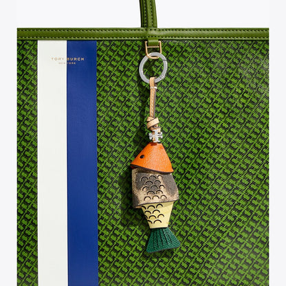 Tory Burch Fish Bag Charm Multi