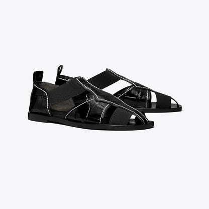Tory Burch Fisherman Sandal PERFECT BLACK