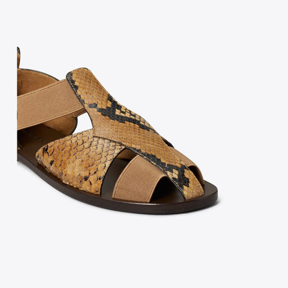 Tory Burch Fisherman Sandal BROWN ROCCIA