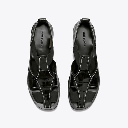 Tory Burch Fisherman Sandal PERFECT BLACK