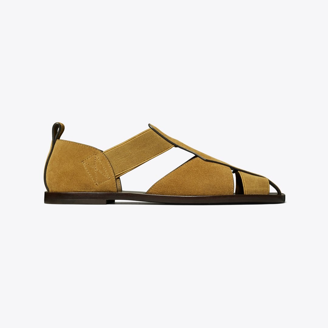 Tory Burch Fisherman Sandal DEEP UMBER