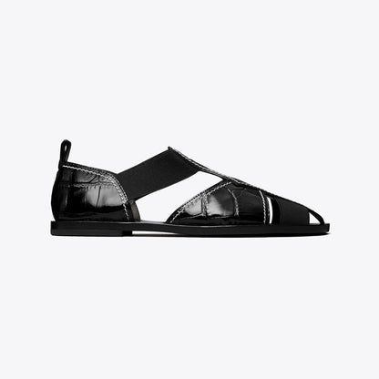 Tory Burch Fisherman Sandal PERFECT BLACK