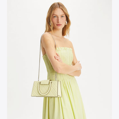 Tory Burch Fleming East-West Tote Frozen Zest