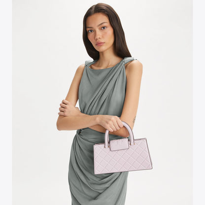 Tory Burch Fleming East-West Tote Pale Purple