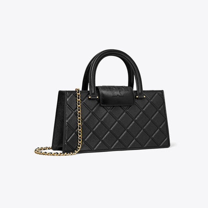 Tory Burch Fleming East-West Tote Black