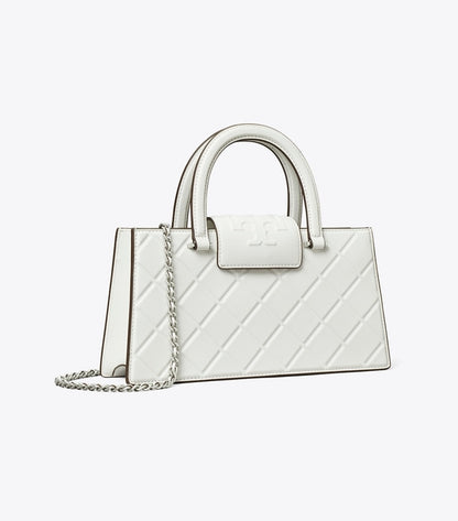 Fleming East-West Tote Blanc Blanc