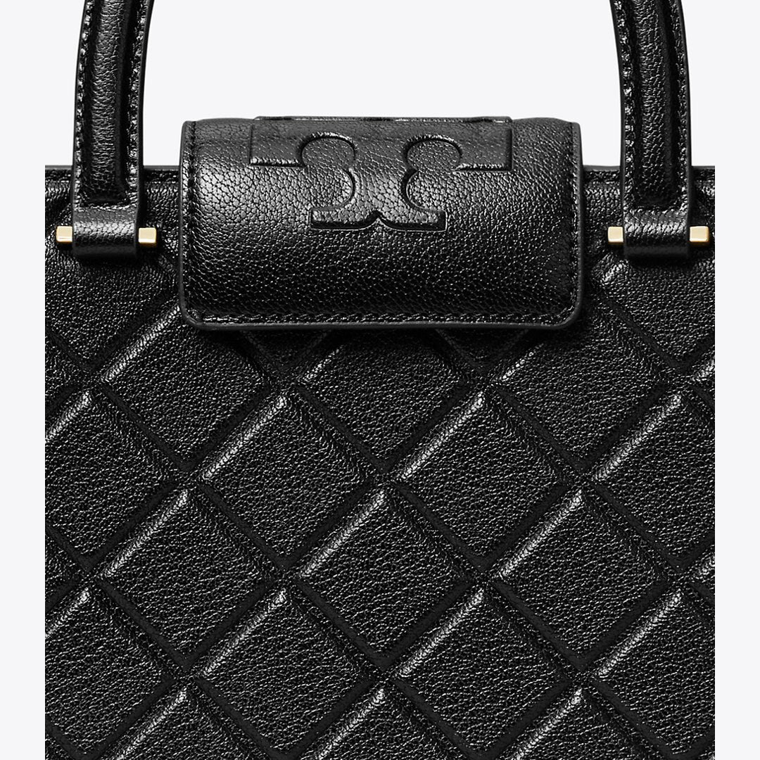 Tory Burch Fleming East-West Tote Black