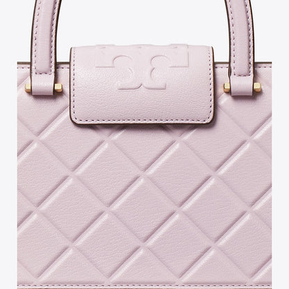 Tory Burch Fleming East-West Tote Pale Purple
