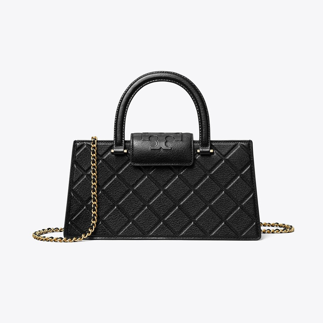 Tory Burch Fleming East-West Tote Black