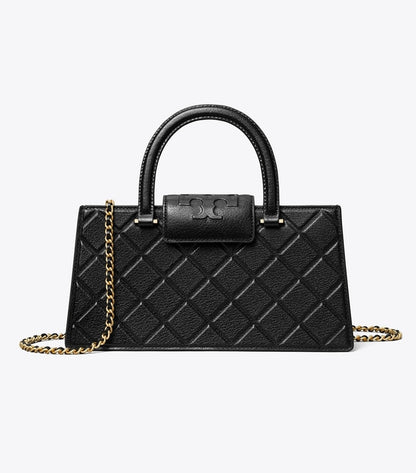 Fleming East-West Tote Black Black
