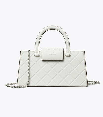 Fleming East-West Tote Blanc Blanc