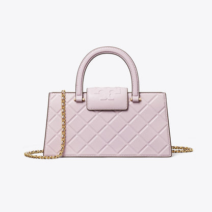 Tory Burch Fleming East-West Tote Pale Purple