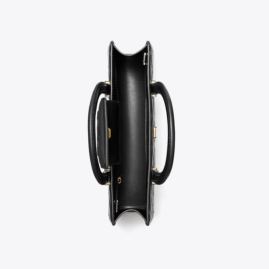 Tory Burch Fleming East-West Tote Black