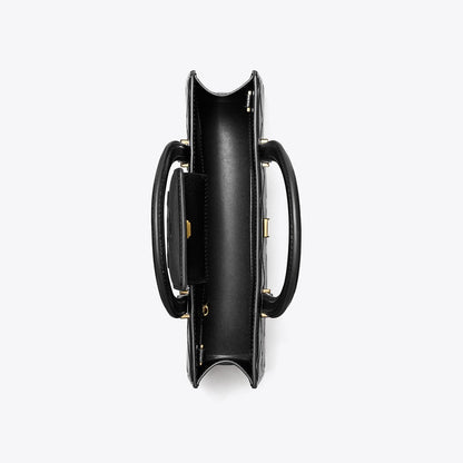 Tory Burch Fleming East-West Tote Black