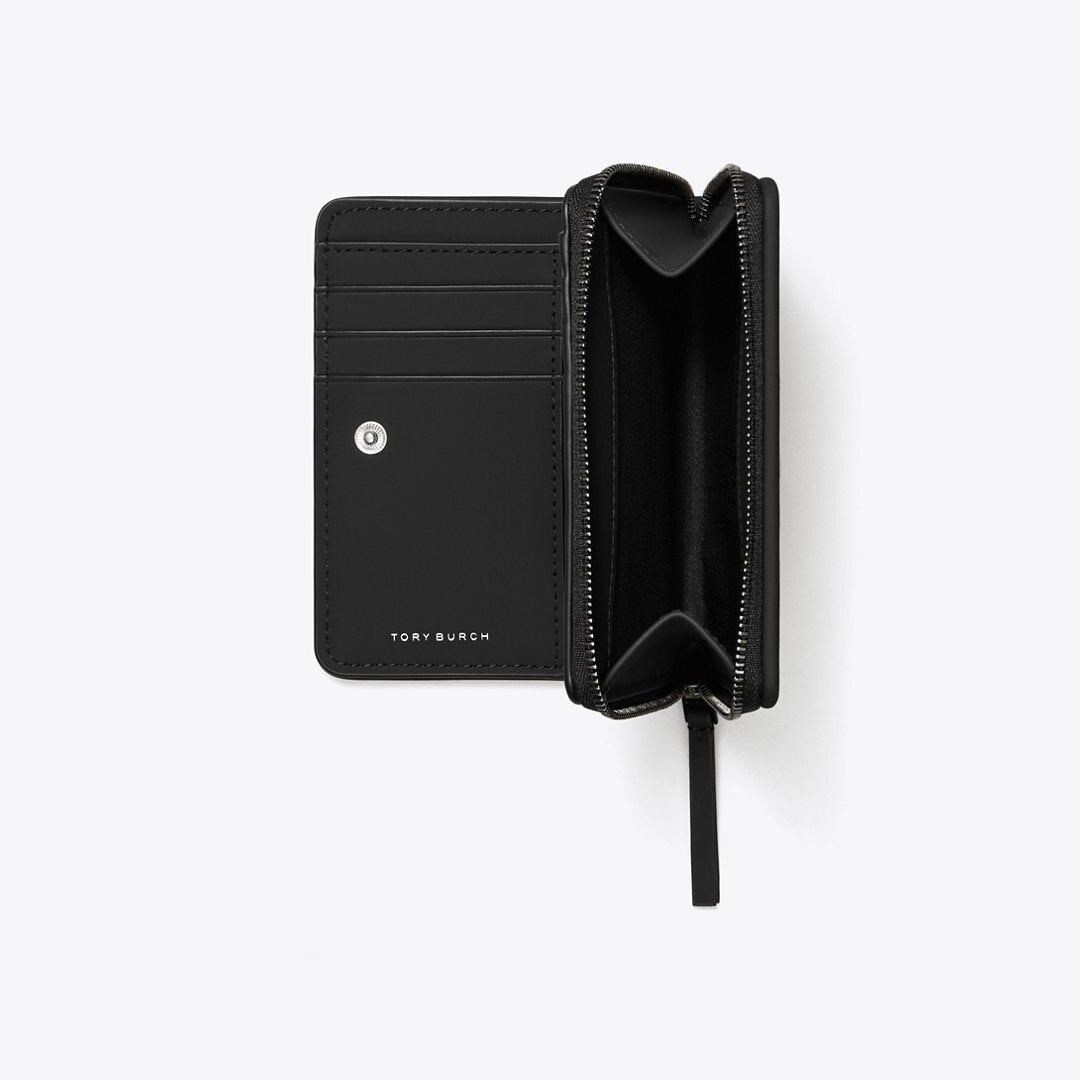 Tory Burch Fleming Matte Bi-Fold Wallet Black