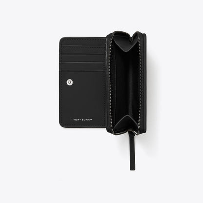 Tory Burch Fleming Matte Bi-Fold Wallet Black