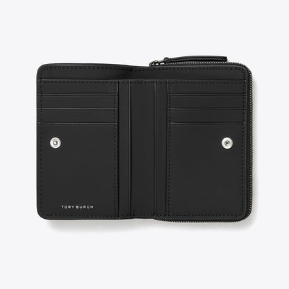 Tory Burch Fleming Matte Bi-Fold Wallet Black