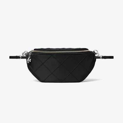 Tory Burch Fleming Nylon Belt Bag Black