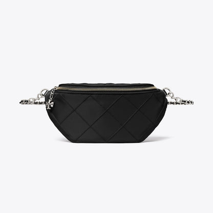 Tory Burch Fleming Nylon Belt Bag Black