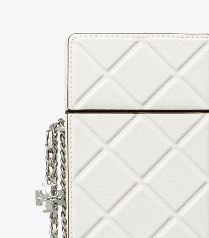 Fleming Phone Crossbody Blanc Blanc