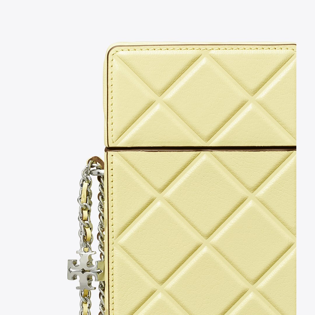 Tory Burch Fleming Phone Crossbody Frozen Zest