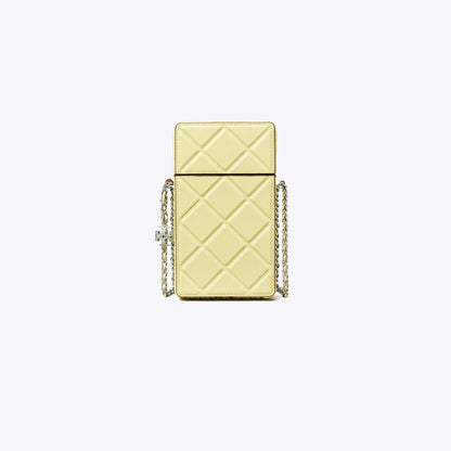 Tory Burch Fleming Phone Crossbody Frozen Zest