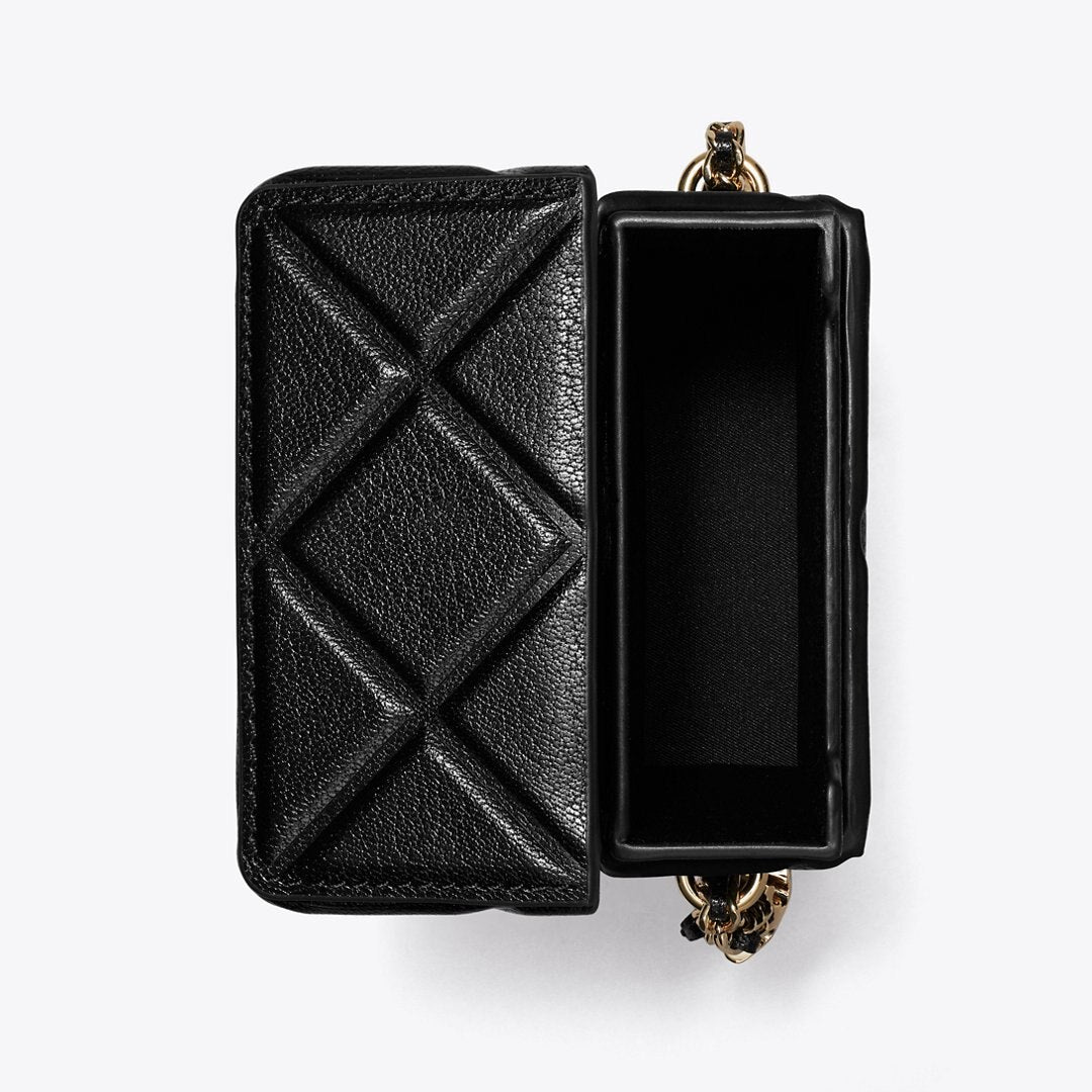 Tory Burch Fleming Phone Crossbody Black