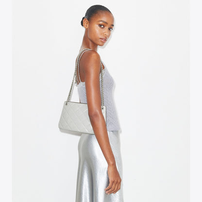 Tory Burch Fleming Pochette Gray