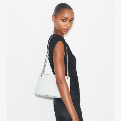 Tory Burch Fleming Pochette Blanc