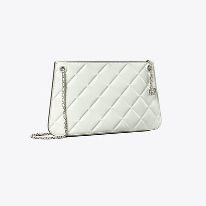 Tory Burch Fleming Pochette Blanc