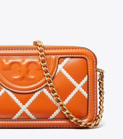 Fleming Pop Quilt Double-Zip Mini Bag SPRING SPICE SPRING SPICE