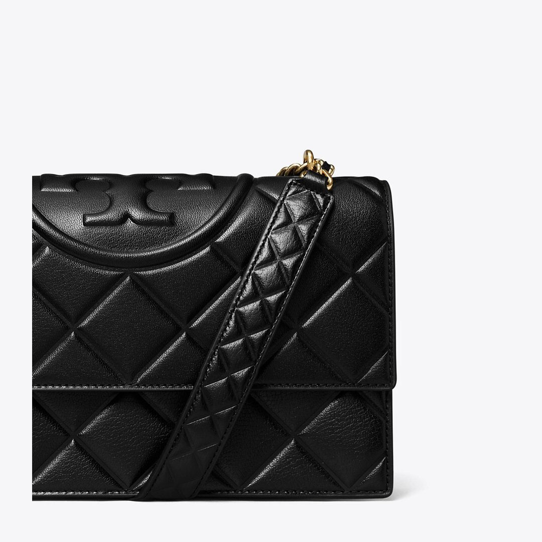Tory Burch Fleming Shoulder Bag Black