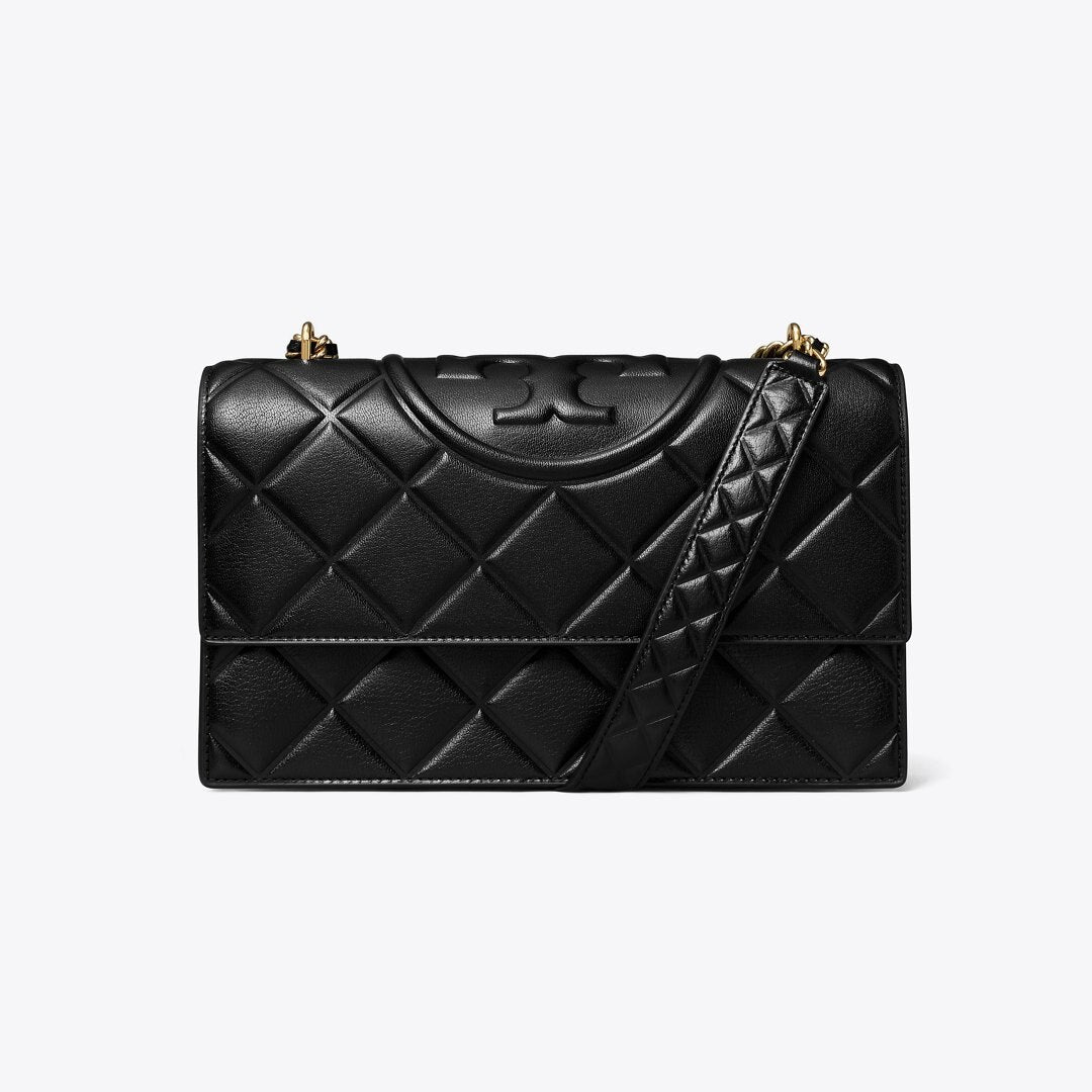 Tory Burch Fleming Shoulder Bag Black