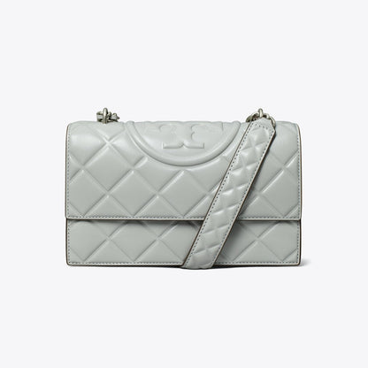 Tory Burch Fleming Shoulder Bag Gray