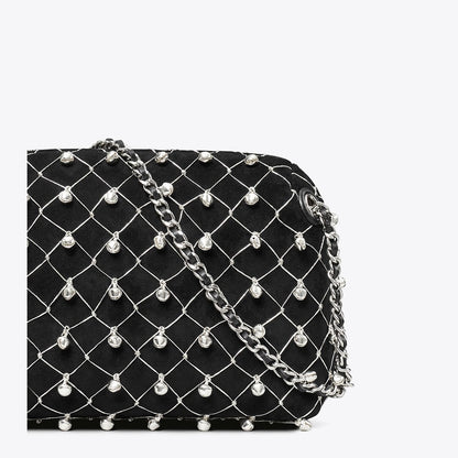 Tory Burch Fleming Soft Bell Crossbody Bag Black