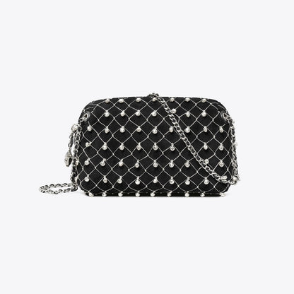 Tory Burch Fleming Soft Bell Crossbody Bag Black