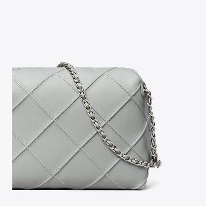 Tory Burch Fleming Soft Crossbody Bag Gray